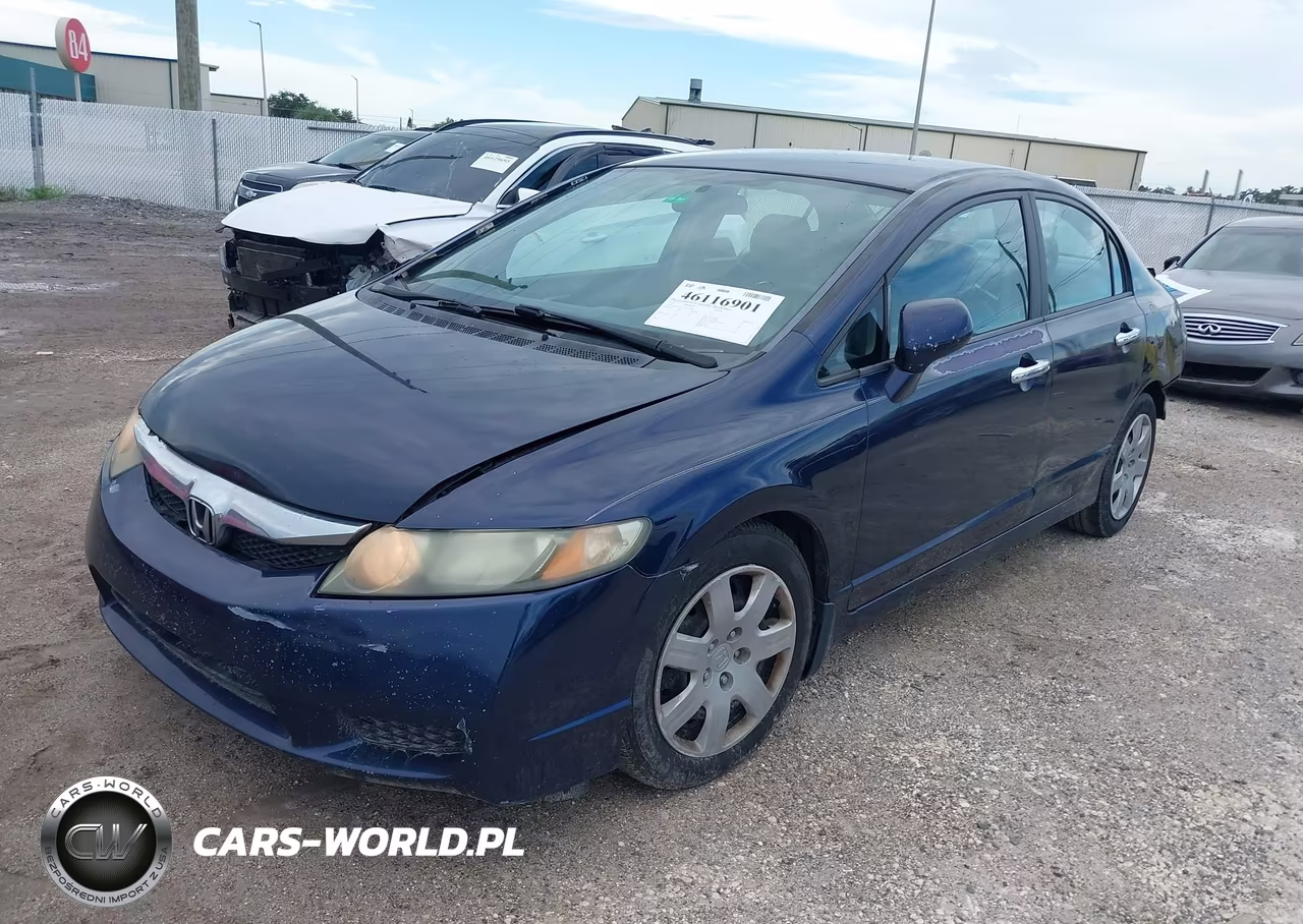 2010 Honda Civic Lx VIN:2HGFA1F51AH578963 - 2