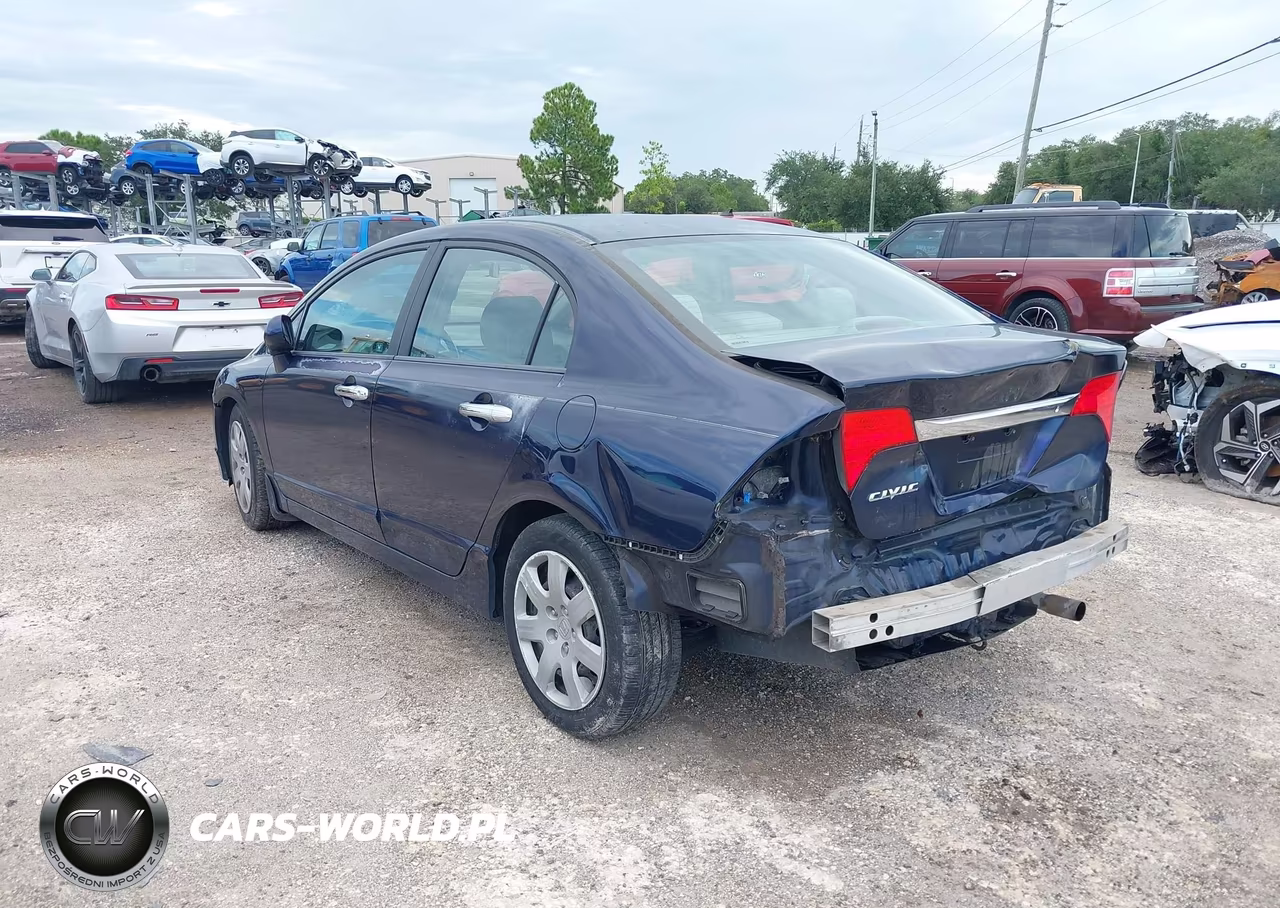 2010 Honda Civic Lx VIN:2HGFA1F51AH578963 - 3