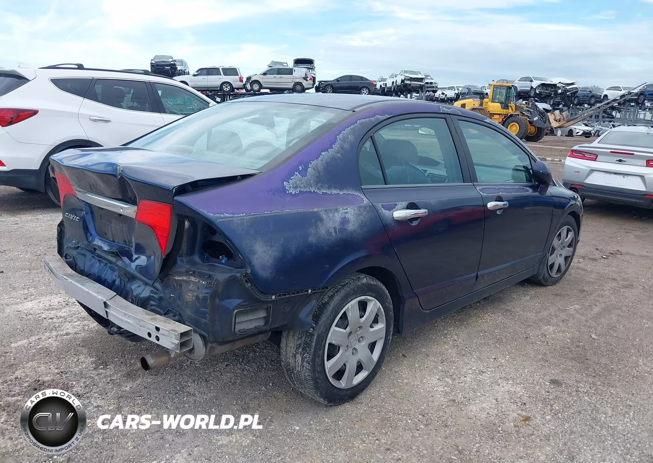 2010 Honda Civic Lx VIN:2HGFA1F51AH578963 - 4
