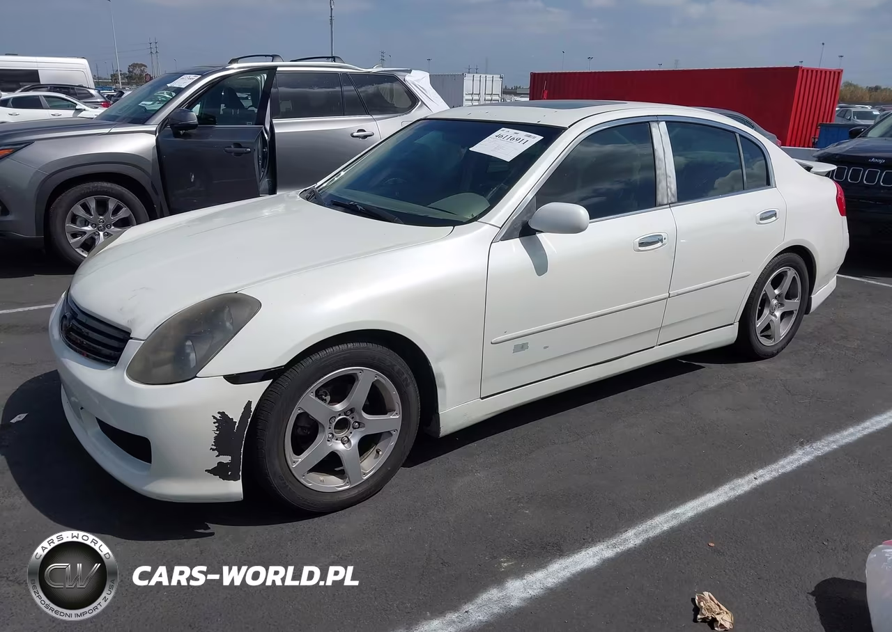 2003 Infiniti G35 Luxury Leather VIN:JNKCV51E43M305955 - 2