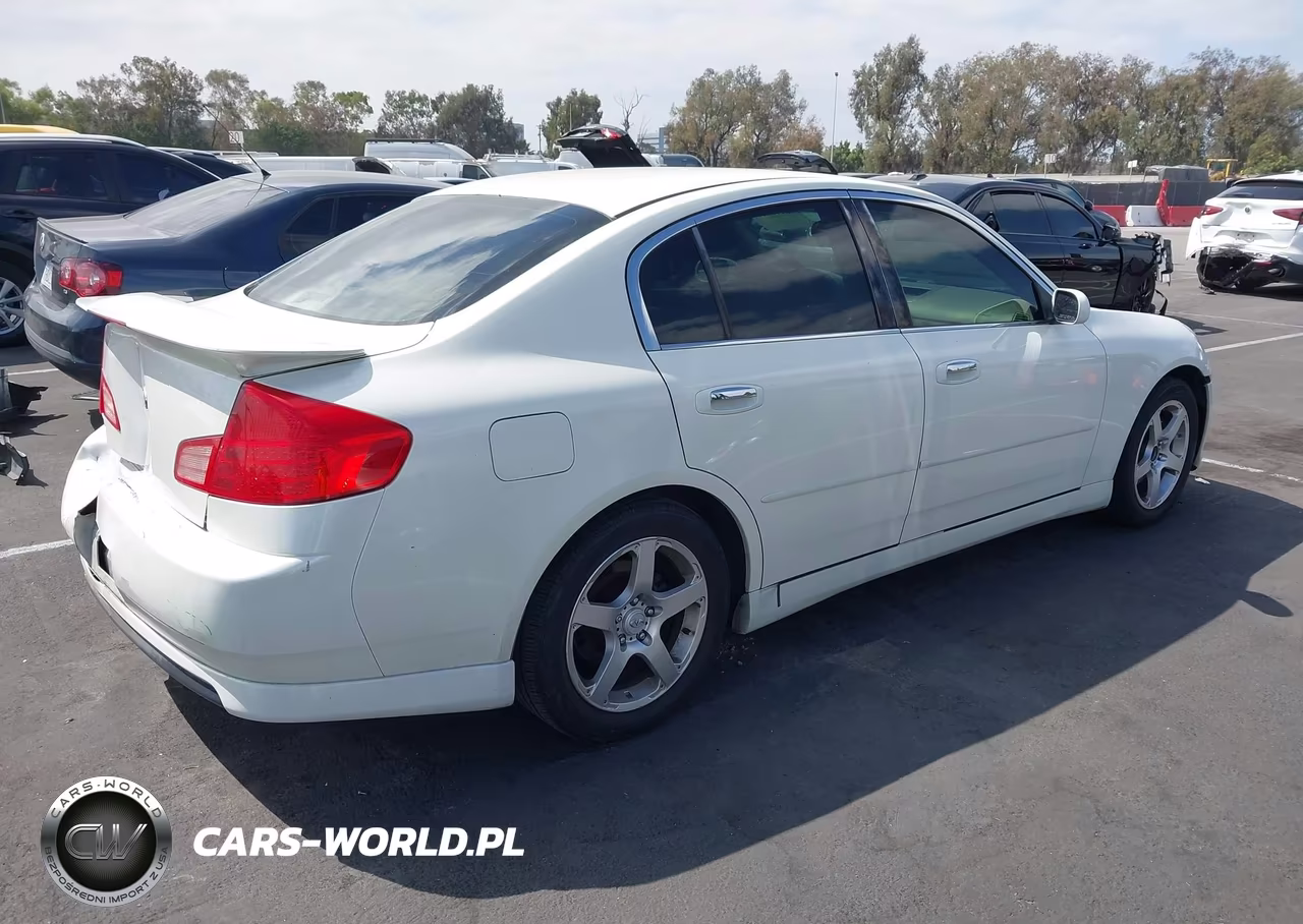 2003 Infiniti G35 Luxury Leather VIN:JNKCV51E43M305955 - 4