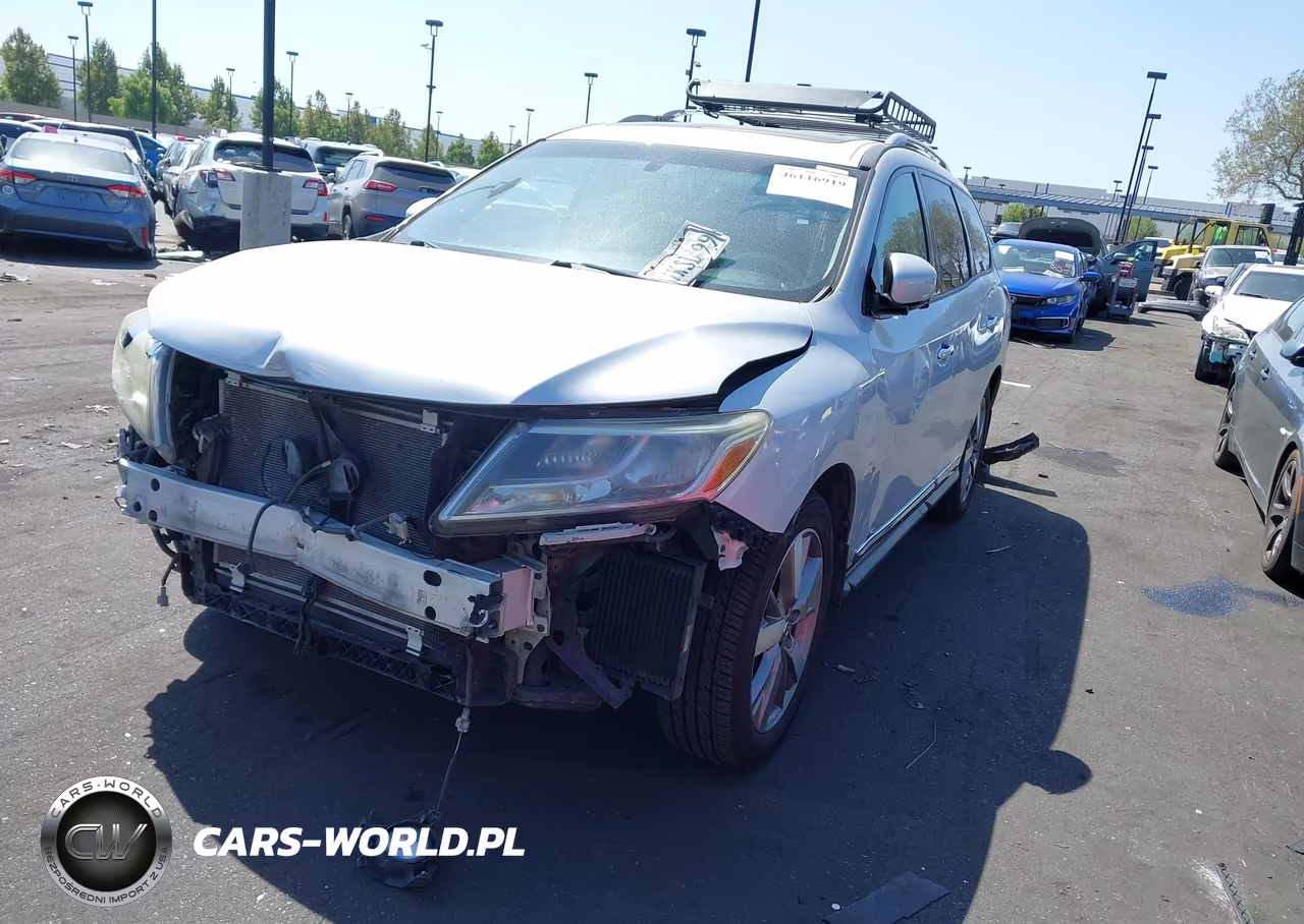 2015 Nissan Pathfinder Platinum VIN:5N1AR2MN9FC629836 - 2