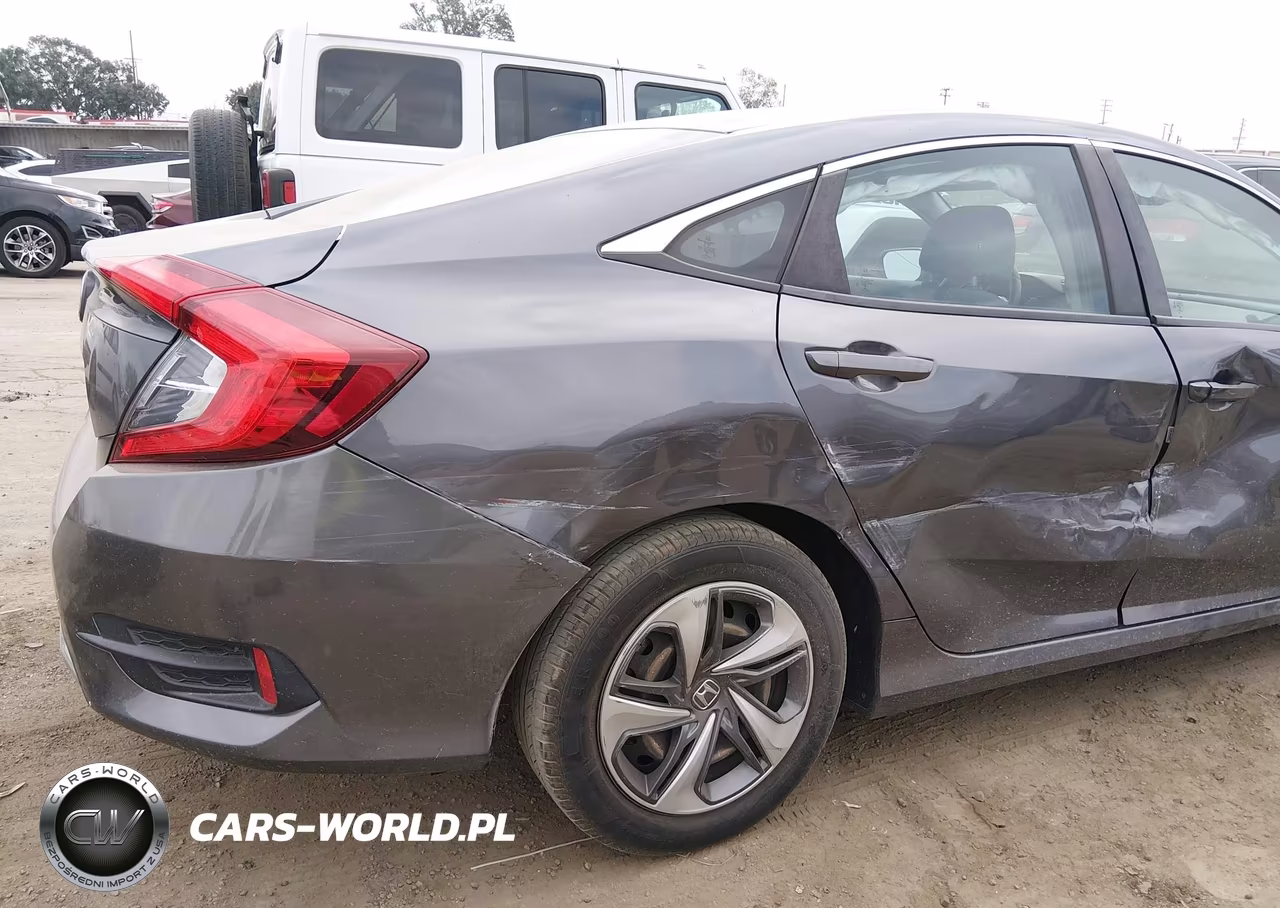 2019 Honda Civic Lx VIN:2HGFC2F62KH565472 - 12