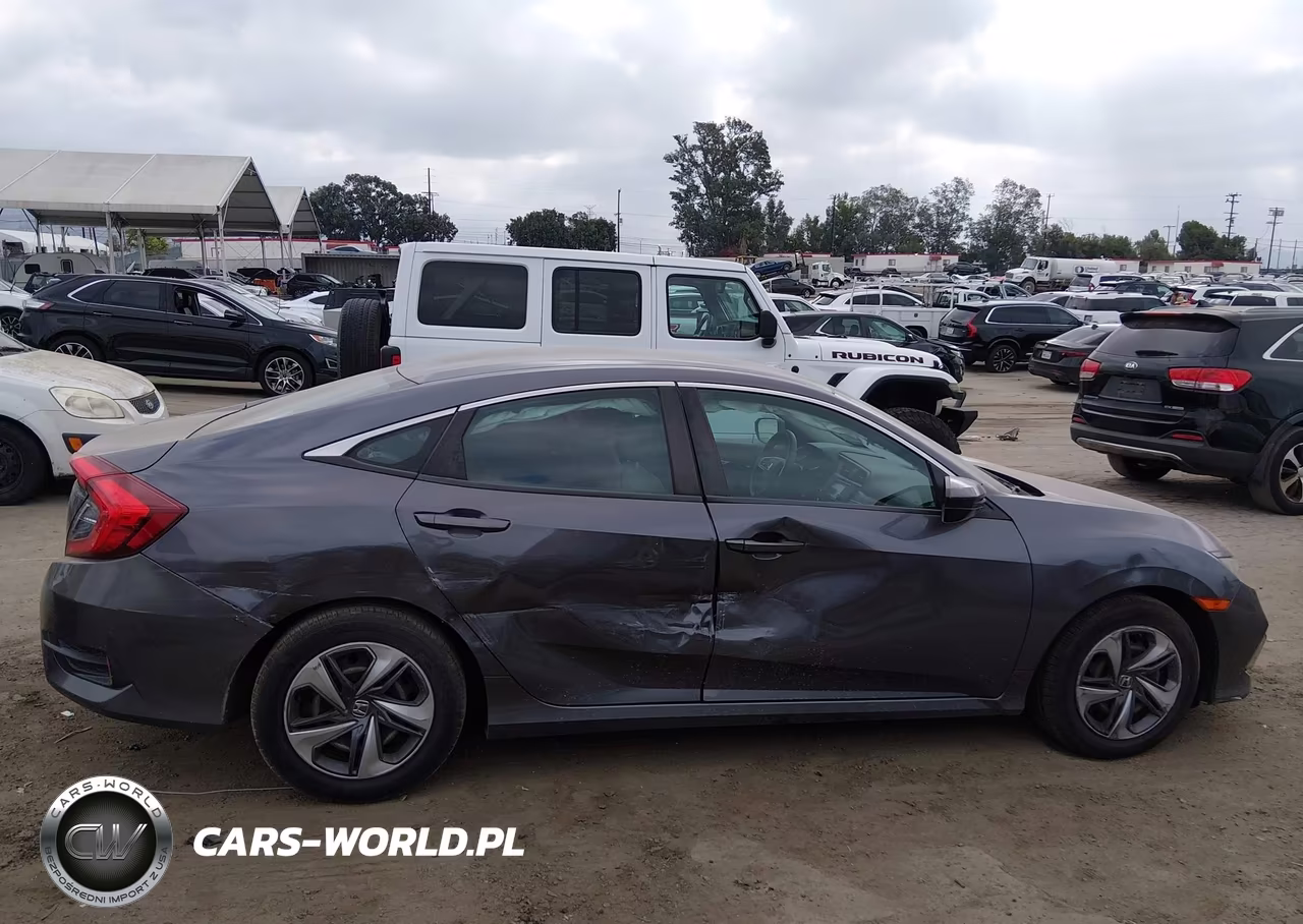 2019 Honda Civic Lx VIN:2HGFC2F62KH565472 - 14