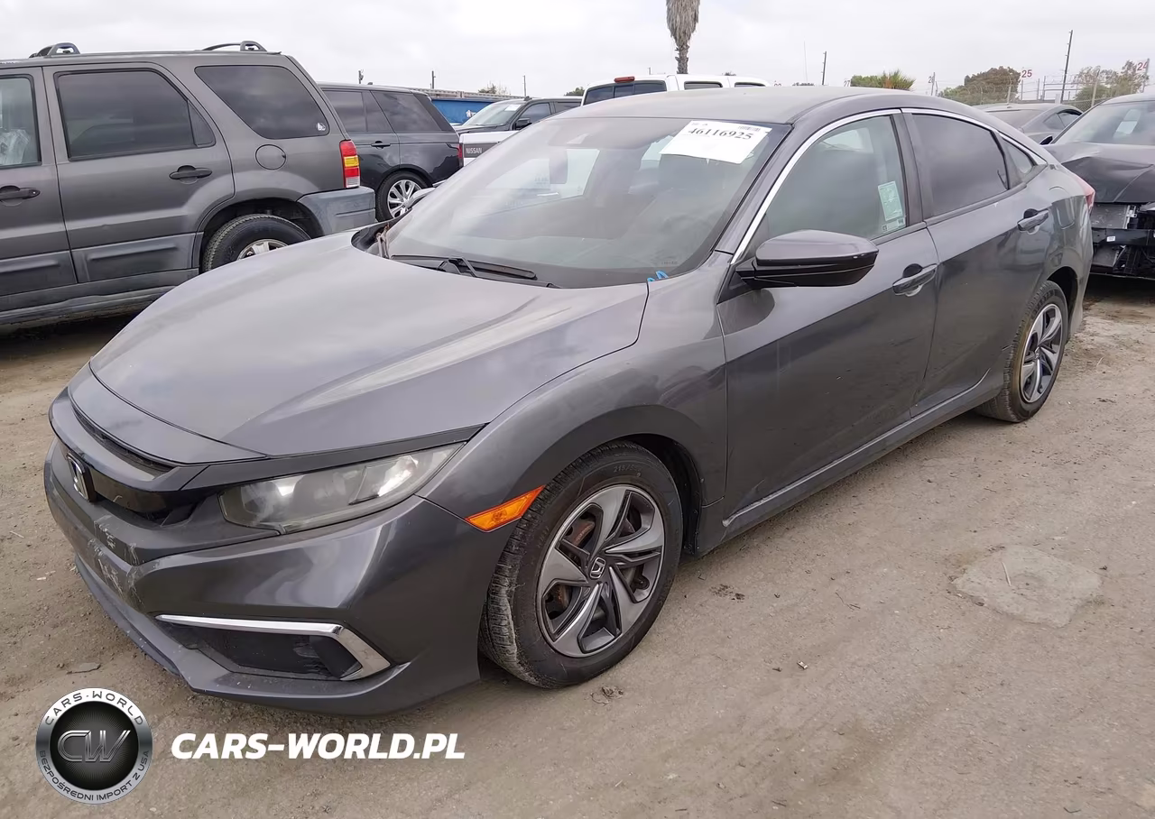 2019 Honda Civic Lx VIN:2HGFC2F62KH565472 - 2
