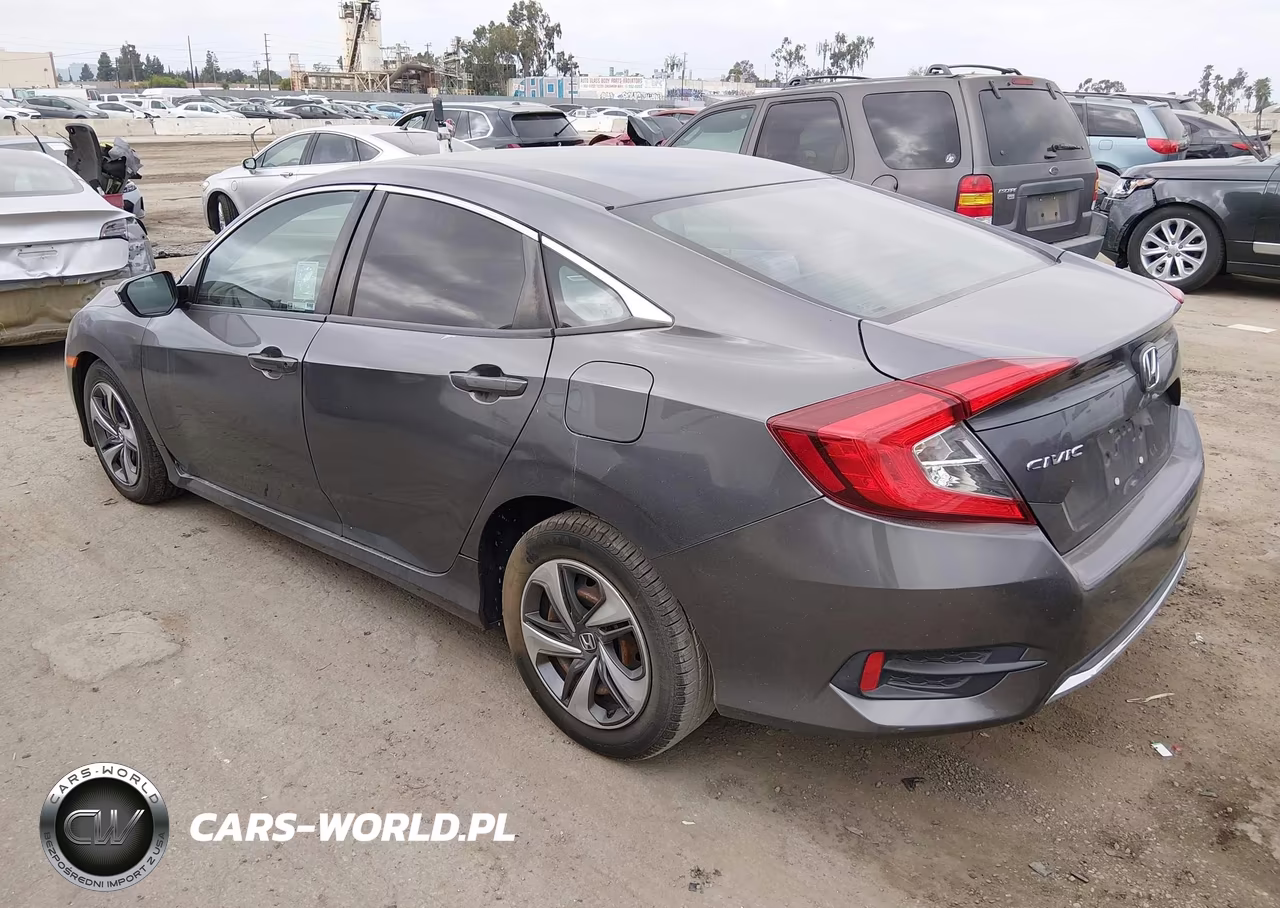 2019 Honda Civic Lx VIN:2HGFC2F62KH565472 - 3