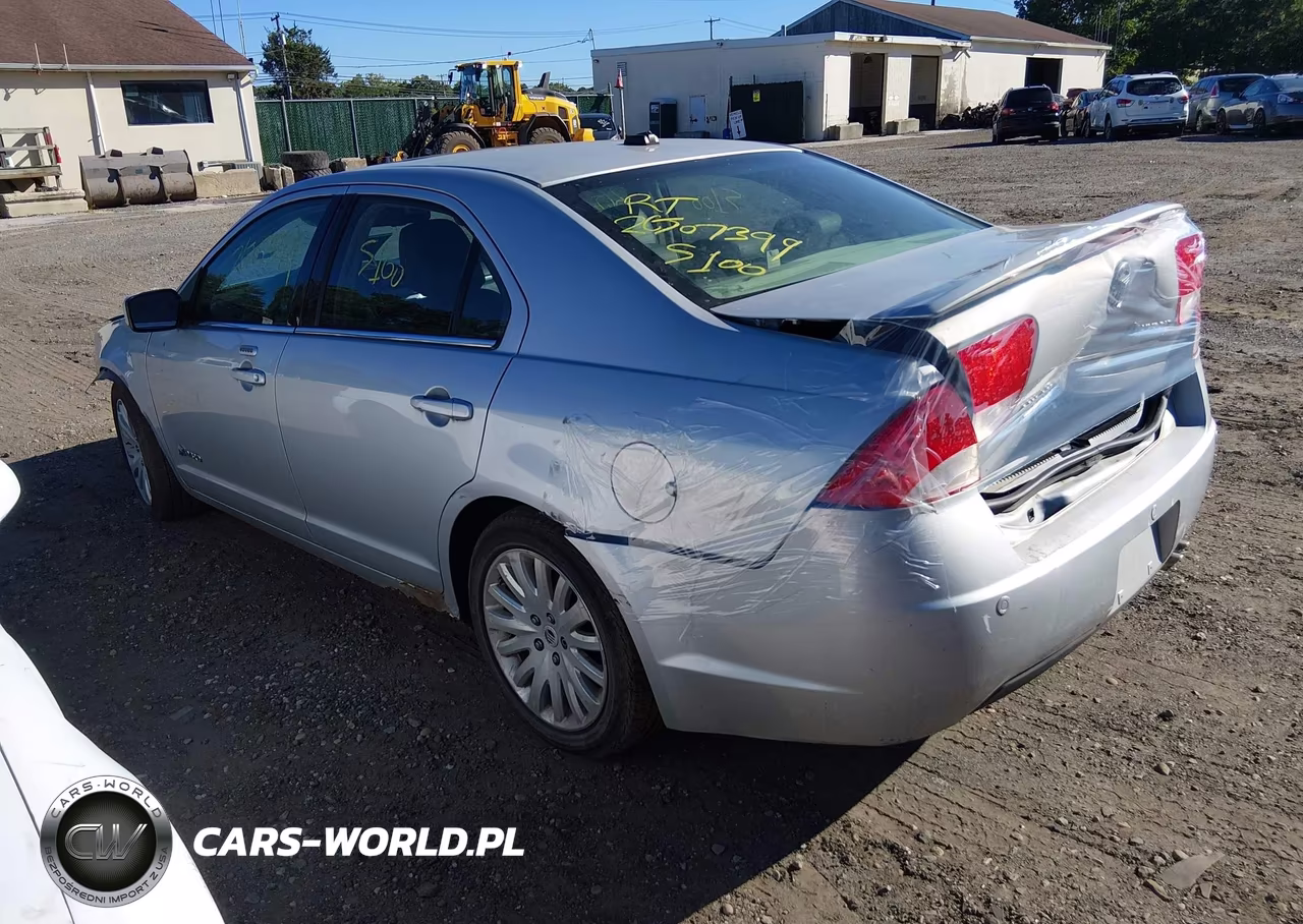 2010 Mercury Milan Hybrid VIN:3MEDM0L37AR627435 - 3