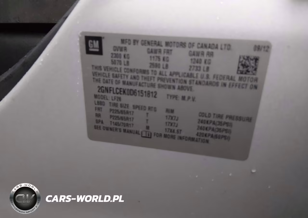 2013 Chevrolet Equinox Ls VIN:2GNFLCEK0D6151812 - 9