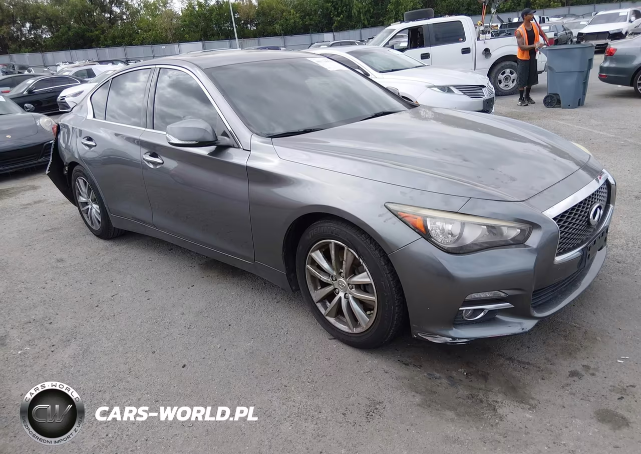 2014 Infiniti Q50 Premium VIN:JN1BV7AP1EM682937 - 1