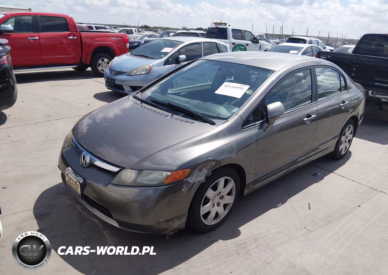 2007 Honda Civic Lx VIN:1HGFA16507L136686 - 2