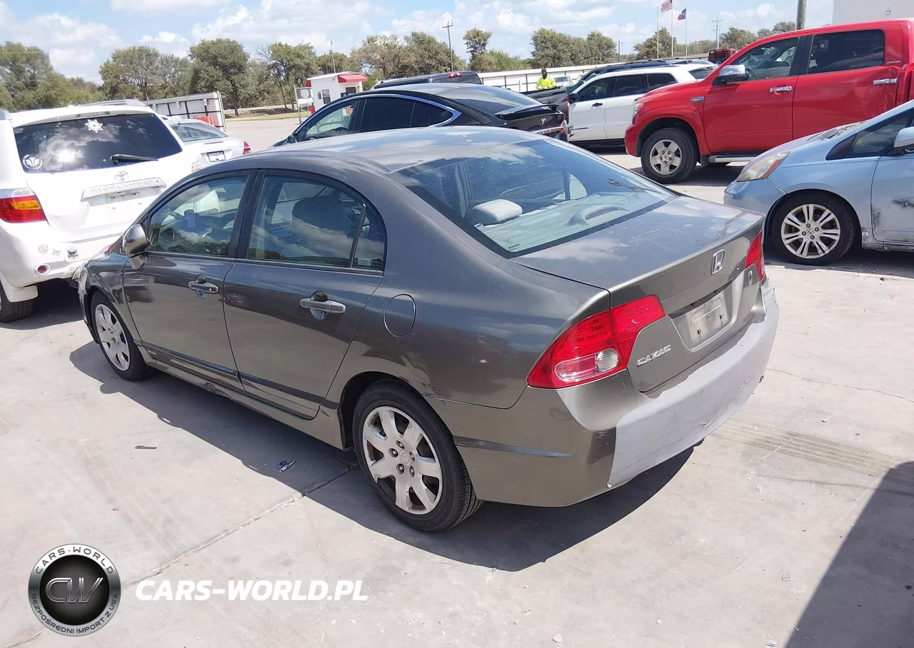 2007 Honda Civic Lx VIN:1HGFA16507L136686 - 3