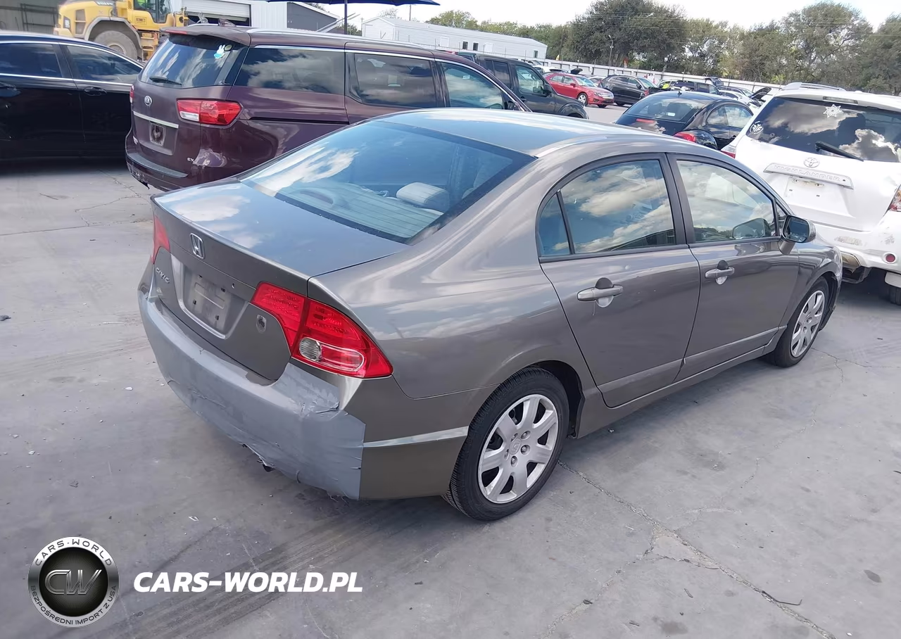 2007 Honda Civic Lx VIN:1HGFA16507L136686 - 4