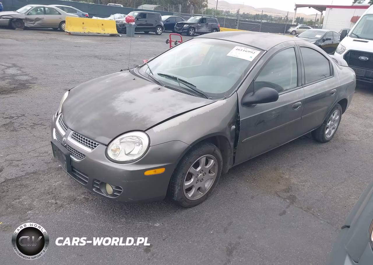 2005 Dodge Neon Sxt VIN:1B3ES56C95D201640 - 2