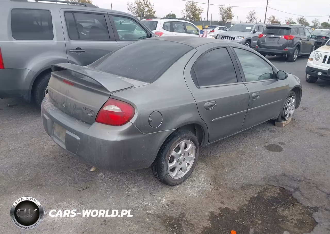 2005 Dodge Neon Sxt VIN:1B3ES56C95D201640 - 4