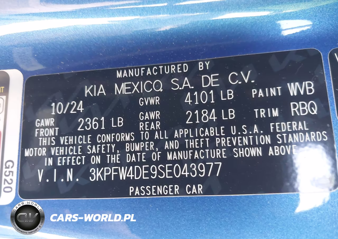 2025 Kia K4 Gt-Line VIN:3KPFW4DE9SE043977 - 9
