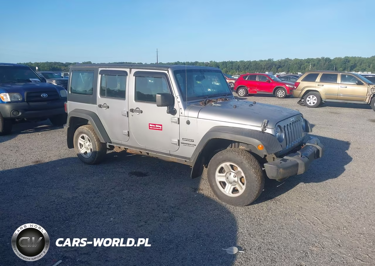 2015 Jeep Wrangler Unlimited Sport Rhd – zdjęcie 1 z 16