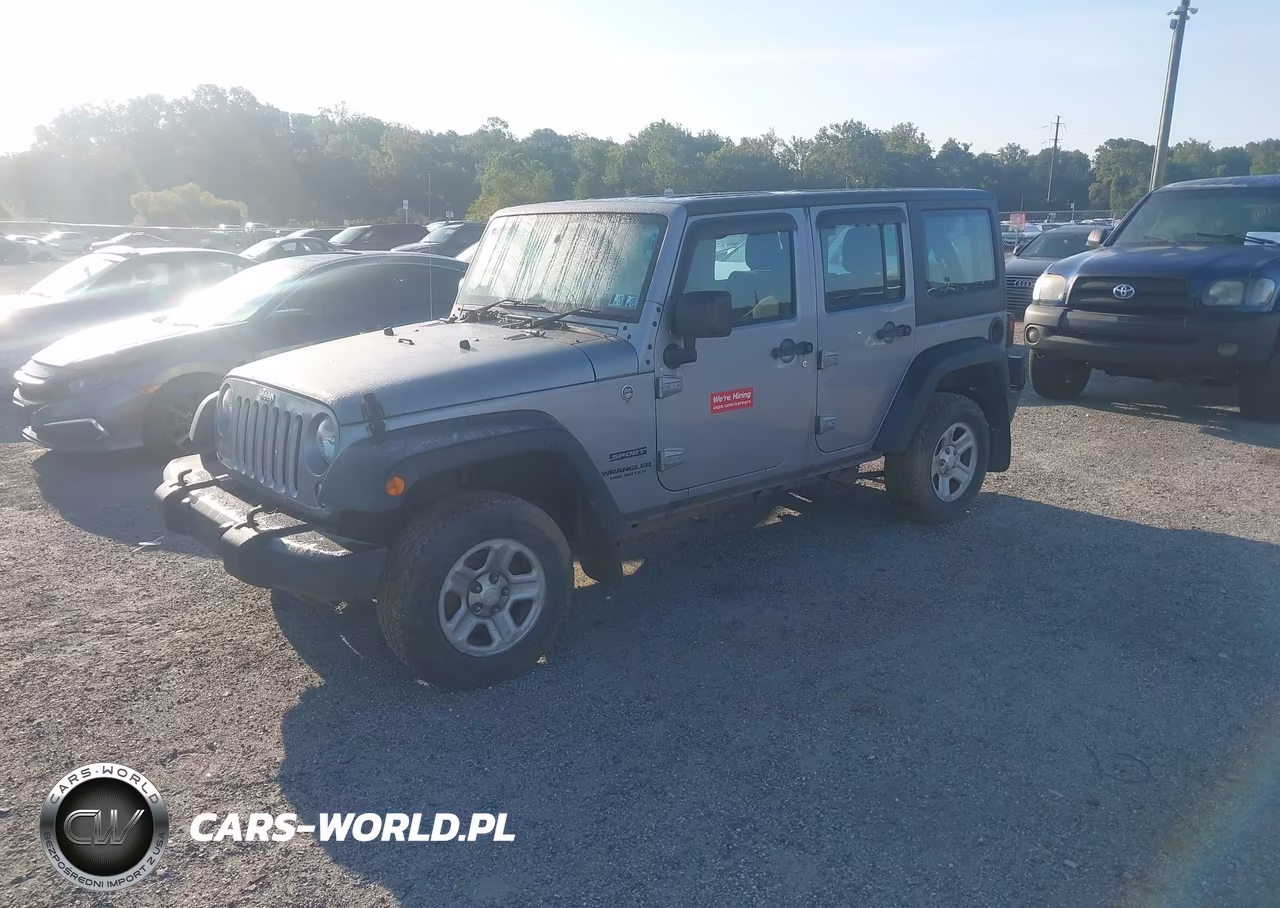2015 Jeep Wrangler Unlimited Sport Rhd VIN:1C4BJWKG8FL733469 - 2