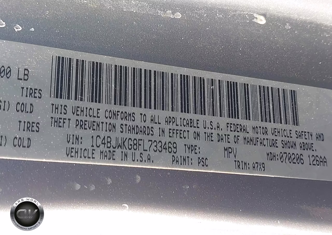 2015 Jeep Wrangler Unlimited Sport Rhd VIN:1C4BJWKG8FL733469 - 9