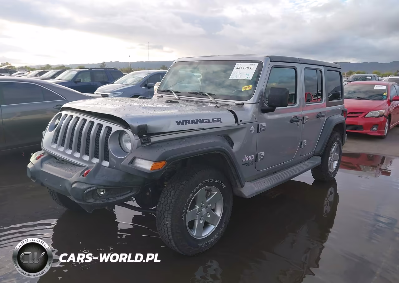 2019 Jeep Wrangler Unlimited Sport S 4X4 VIN:1C4HJXDN2KW588918 - 2