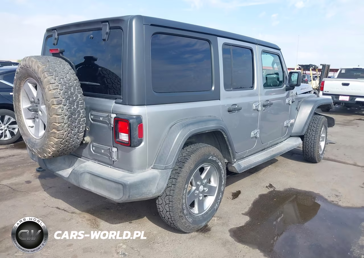 2019 Jeep Wrangler Unlimited Sport S 4X4 VIN:1C4HJXDN2KW588918 - 4