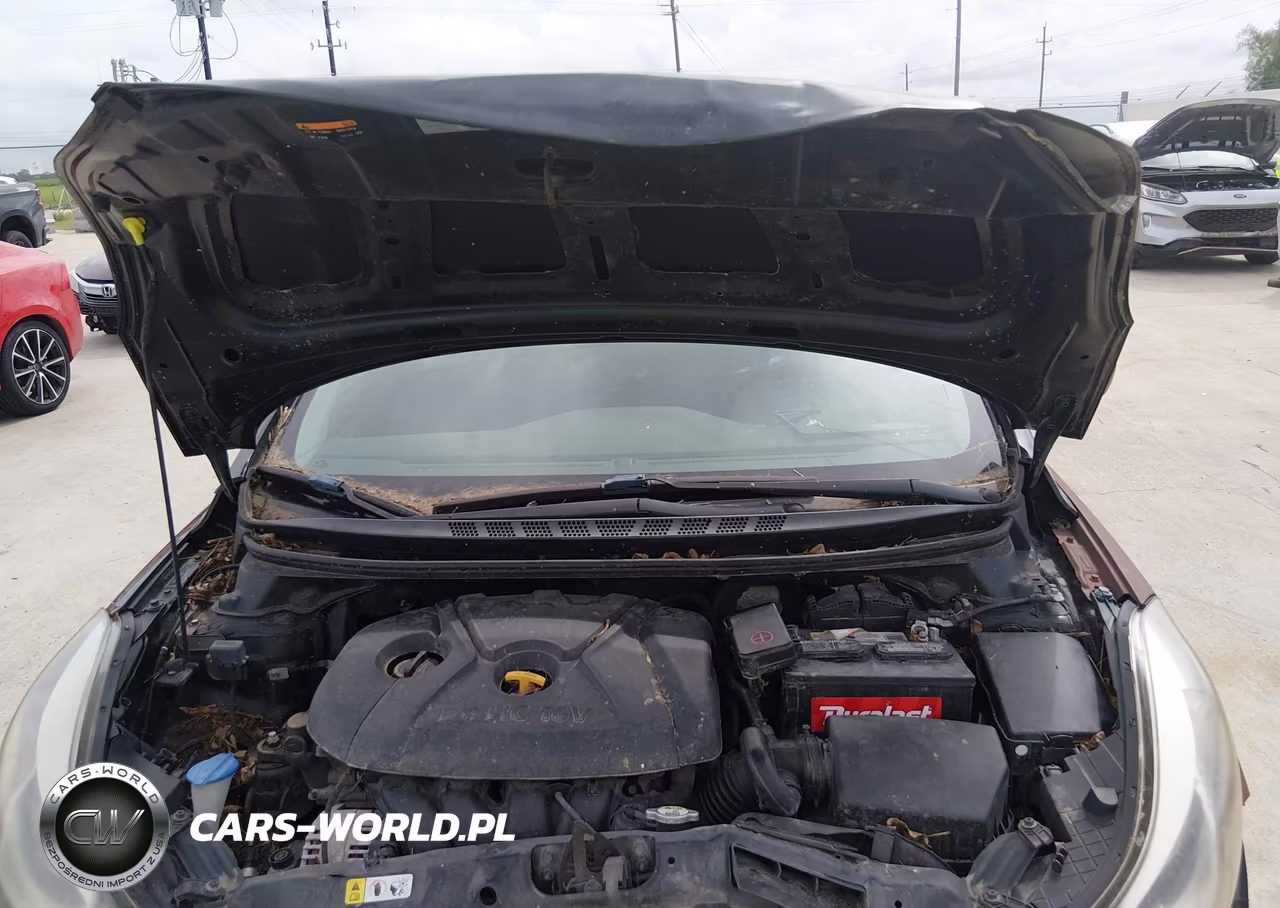 2014 Hyundai Elantra Se VIN:5NPDH4AE1EH489417 - 10