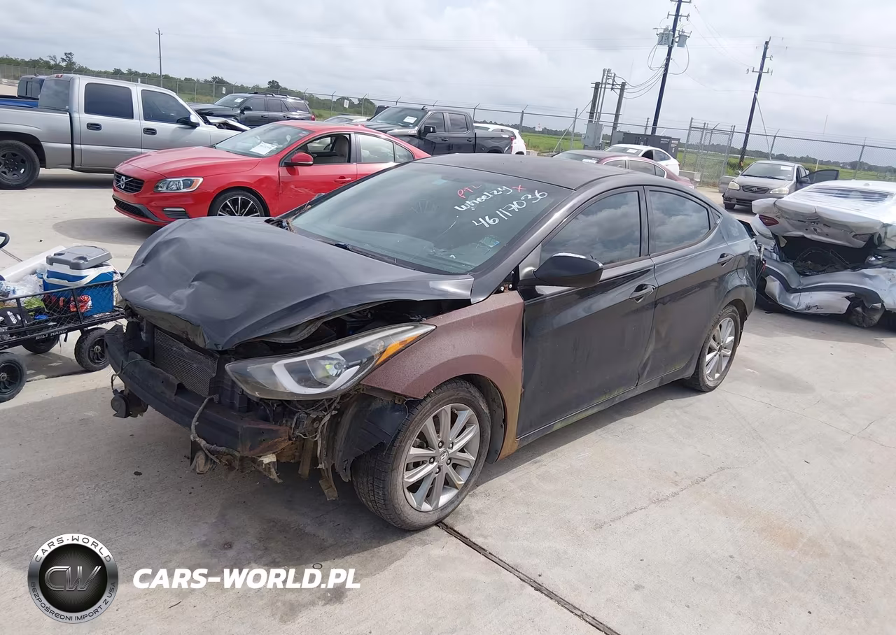 2014 Hyundai Elantra Se VIN:5NPDH4AE1EH489417 - 2
