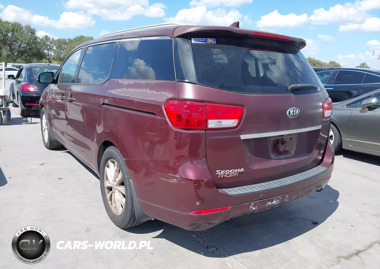 2015 Kia Sedona Ex VIN:KNDMC5C17F6024361 - 3