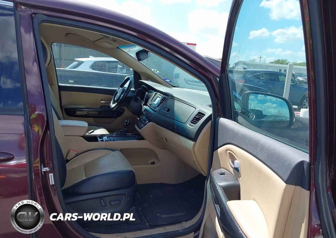 2015 Kia Sedona Ex VIN:KNDMC5C17F6024361 - 5