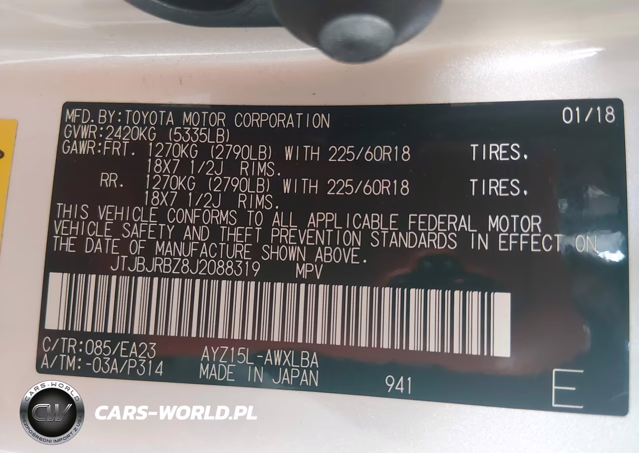2018 Lexus Nx 300H VIN:JTJBJRBZ8J2088319 - 9