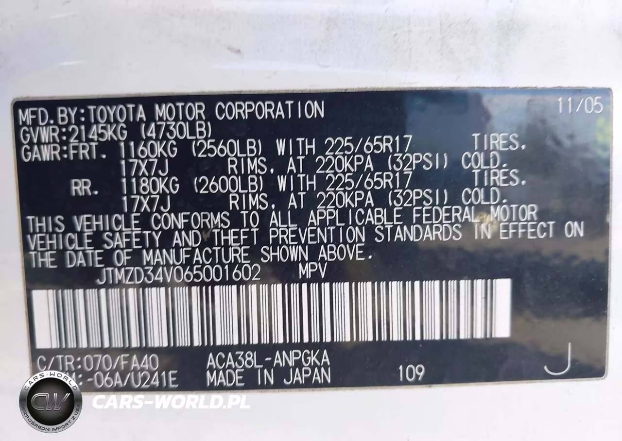 2006 Toyota Rav4 Limited VIN:JTMZD34V065001602 - 9