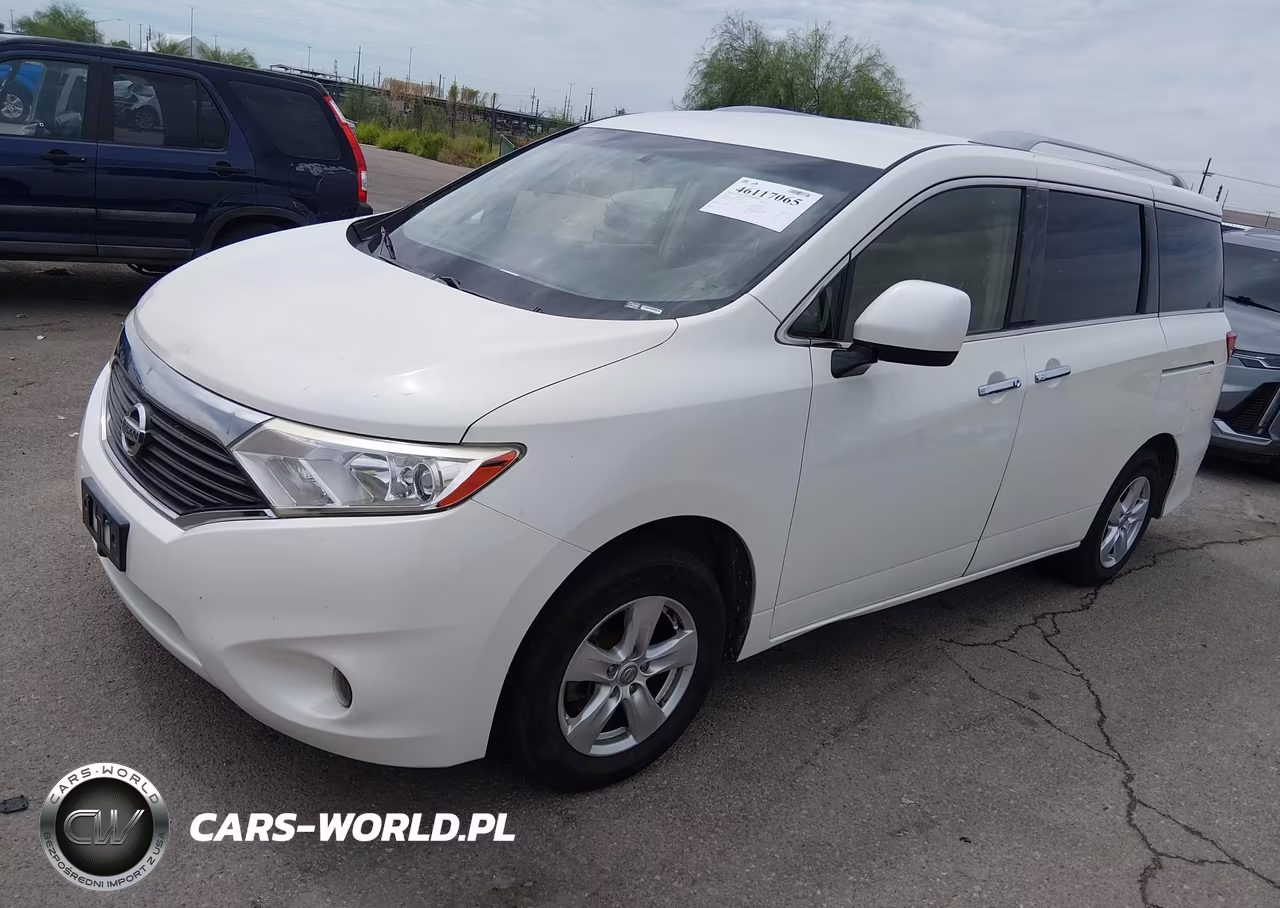 2017 Nissan Quest Sv VIN:JN8AE2KP0H9170186 - 2