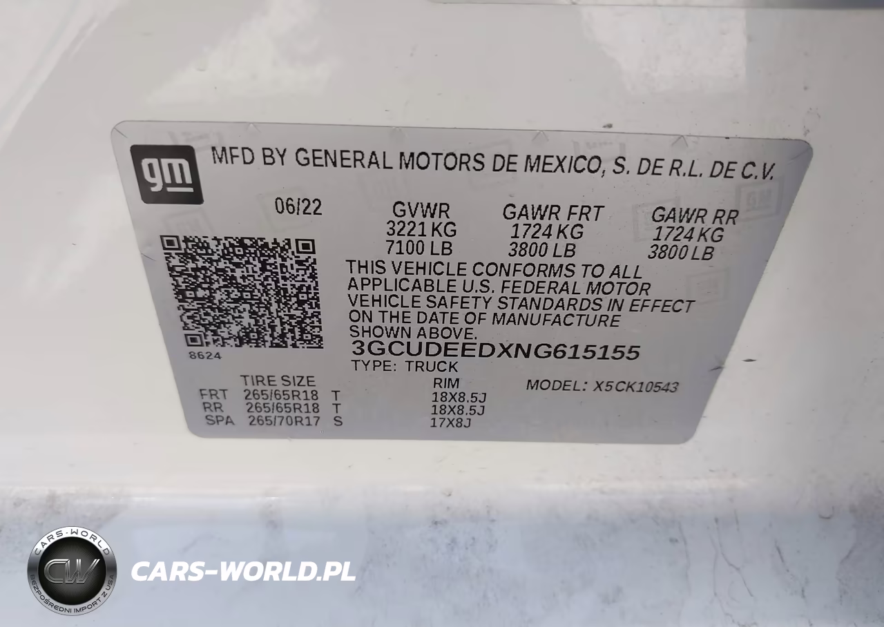 2022 Chevrolet Silverado 1500 4Wd Short Bed Rst VIN:3GCUDEEDXNG615155 - 9