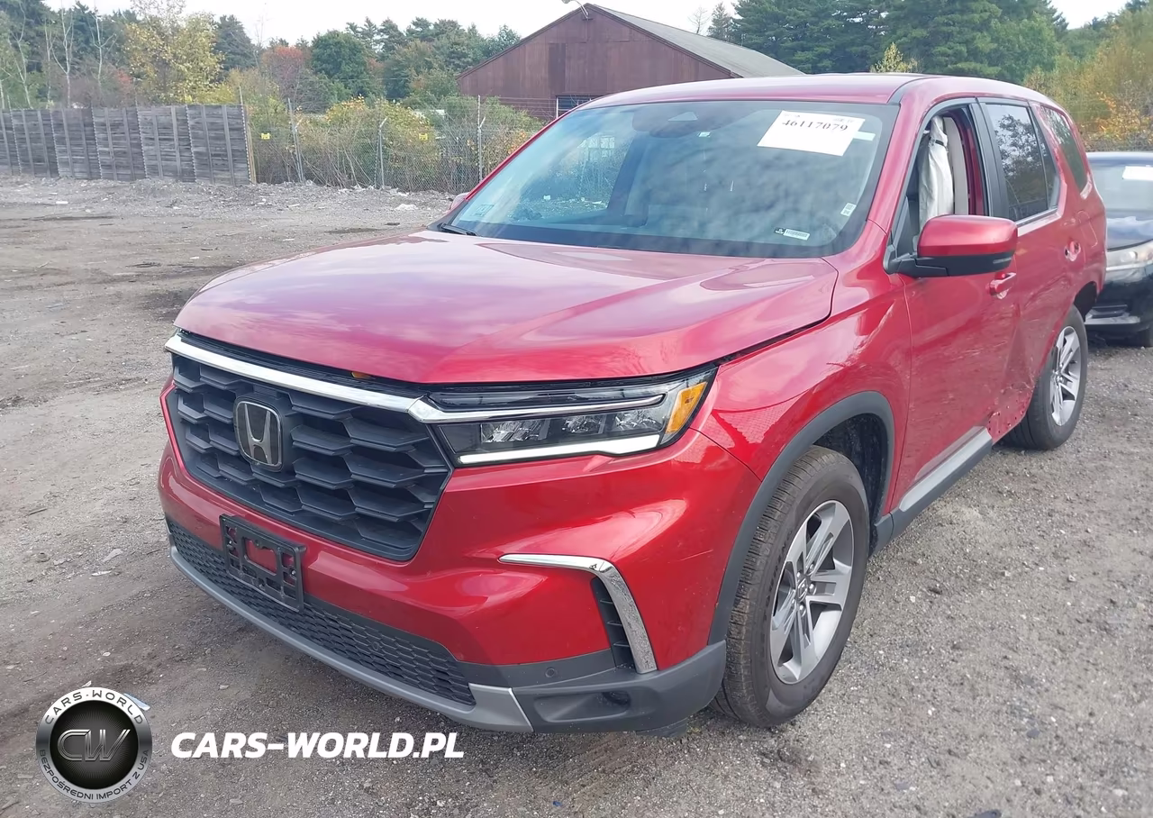 2025 Honda Pilot Ex-L VIN:5FNYG1H43SB039987 - 2