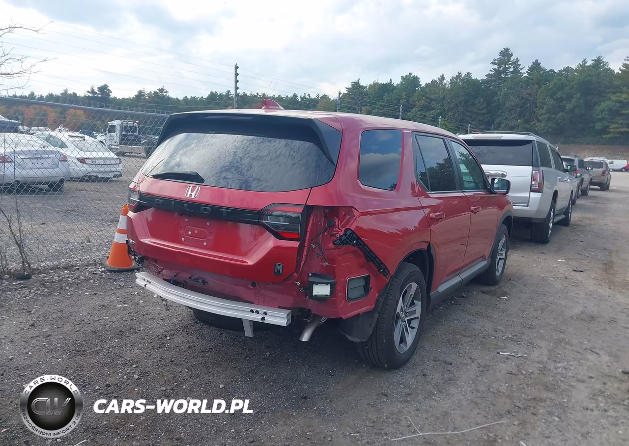 2025 Honda Pilot Ex-L VIN:5FNYG1H43SB039987 - 4