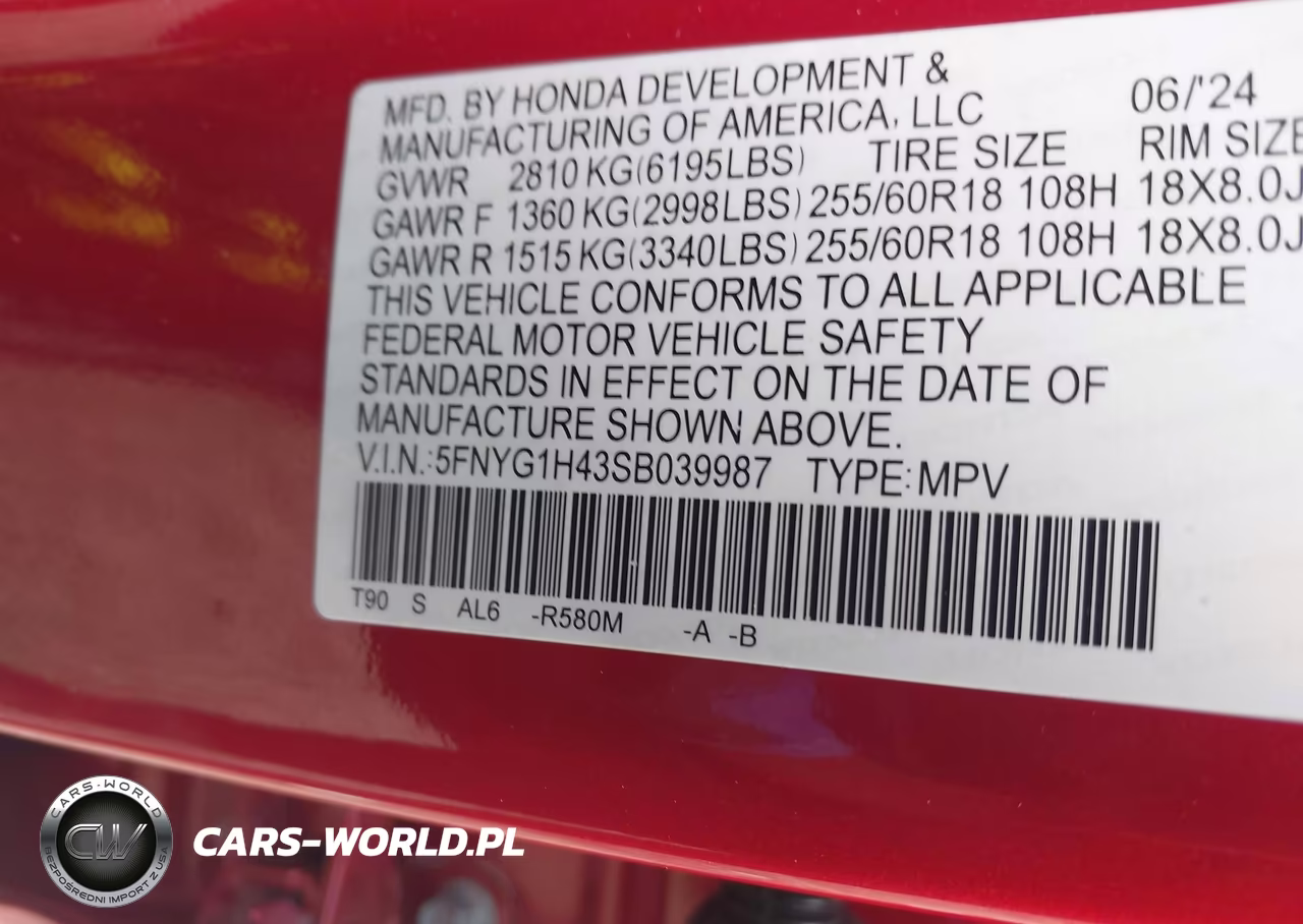 2025 Honda Pilot Ex-L VIN:5FNYG1H43SB039987 - 9