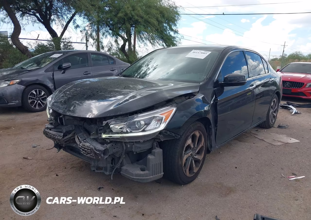 2016 Honda Accord Ex-L V-6 VIN:1HGCR3F8XGA019405 - 2
