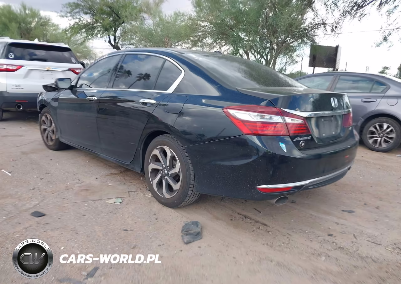 2016 Honda Accord Ex-L V-6 VIN:1HGCR3F8XGA019405 - 3