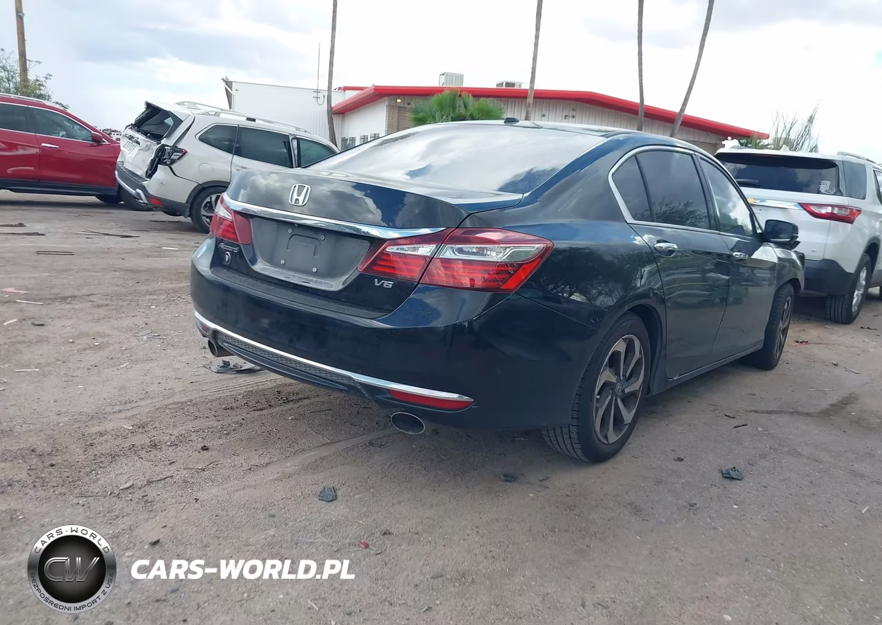 2016 Honda Accord Ex-L V-6 VIN:1HGCR3F8XGA019405 - 4