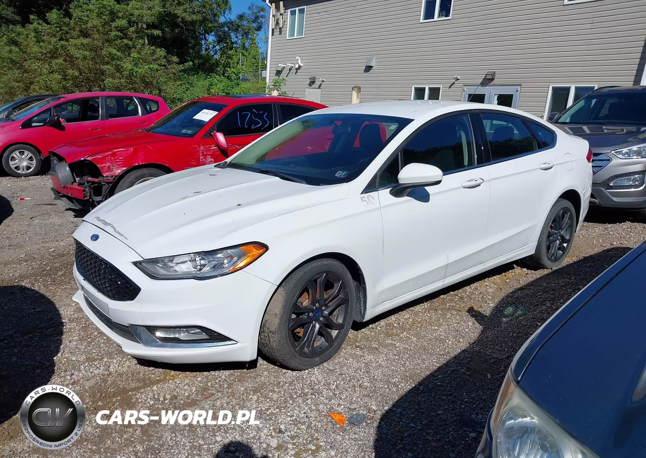 2018 Ford Fusion Se VIN:3FA6P0H7XJR107958 - 2