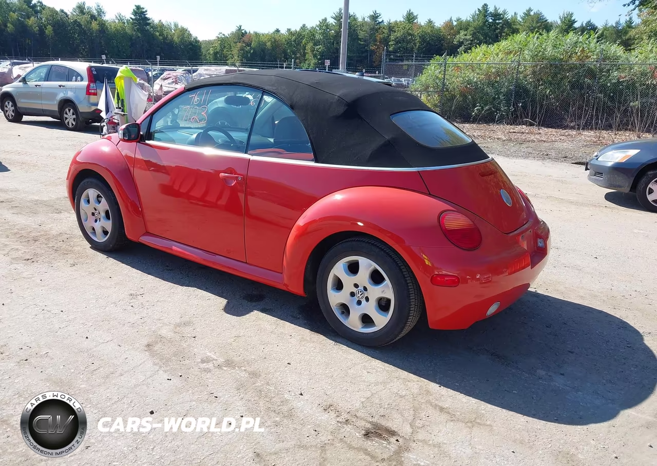 2003 Volkswagen New Beetle Gls VIN:3VWCK21Y63M318050 - 3