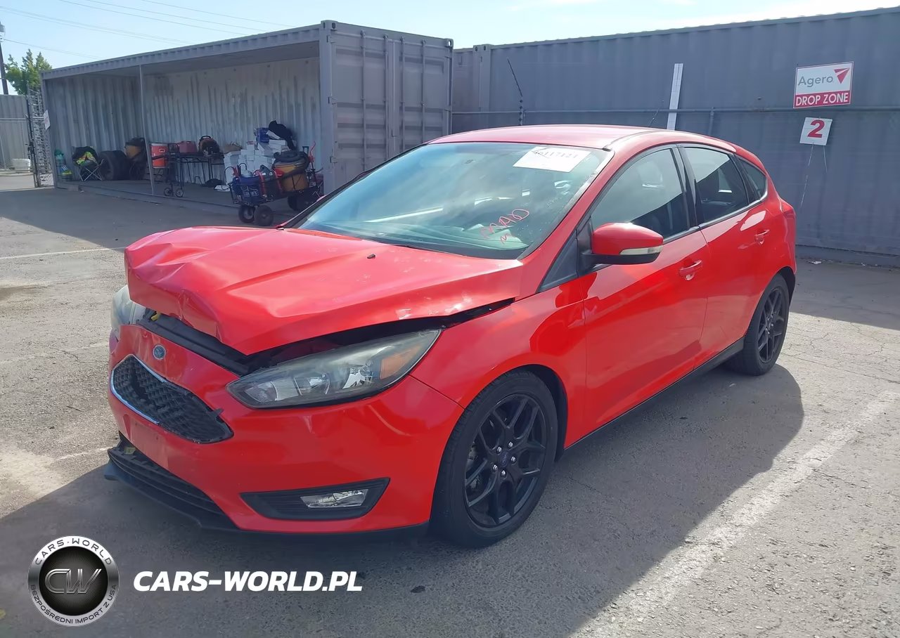 2016 Ford Focus Se VIN:1FADP3K24GL256251 - 2