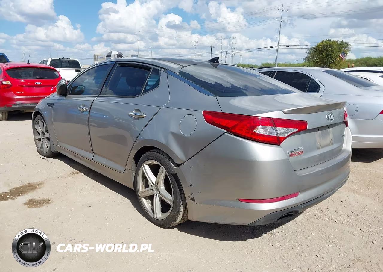 2013 Kia Optima Sx VIN:5XXGR4A61DG245263 - 3