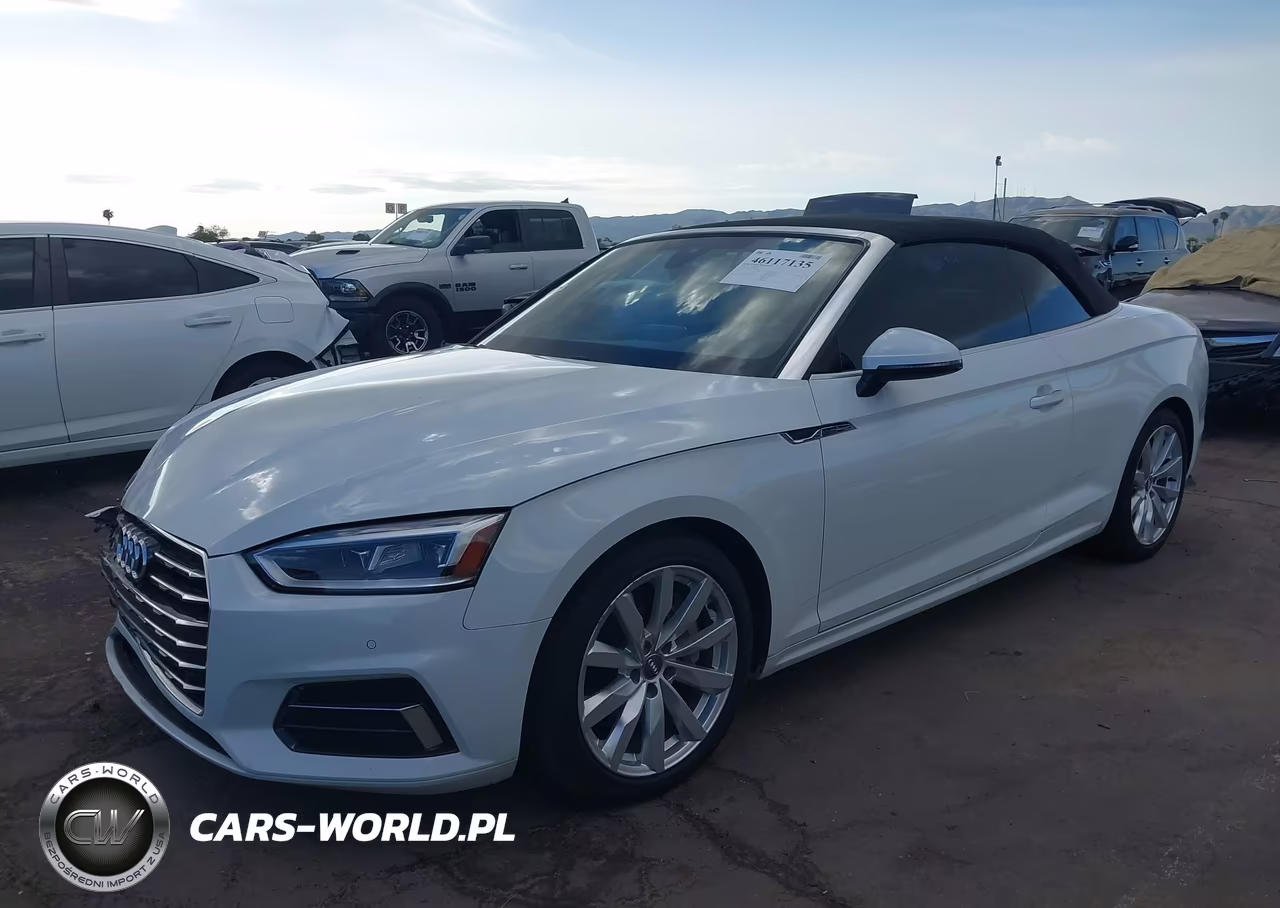 2018 Audi A5 2.0T Premium VIN:WAUYNGF55JN019953 - 2