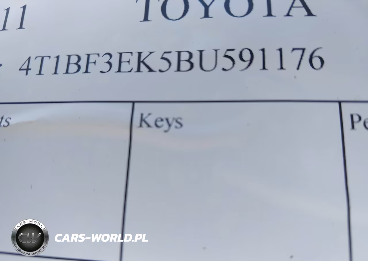 2011 Toyota Camry Le VIN:4T1BF3EK5BU591176 - 12