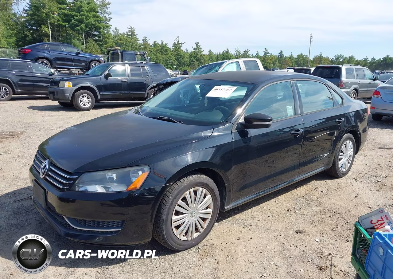 2014 Volkswagen Passat 1.8T S VIN:1VWAT7A37EC116408 - 2