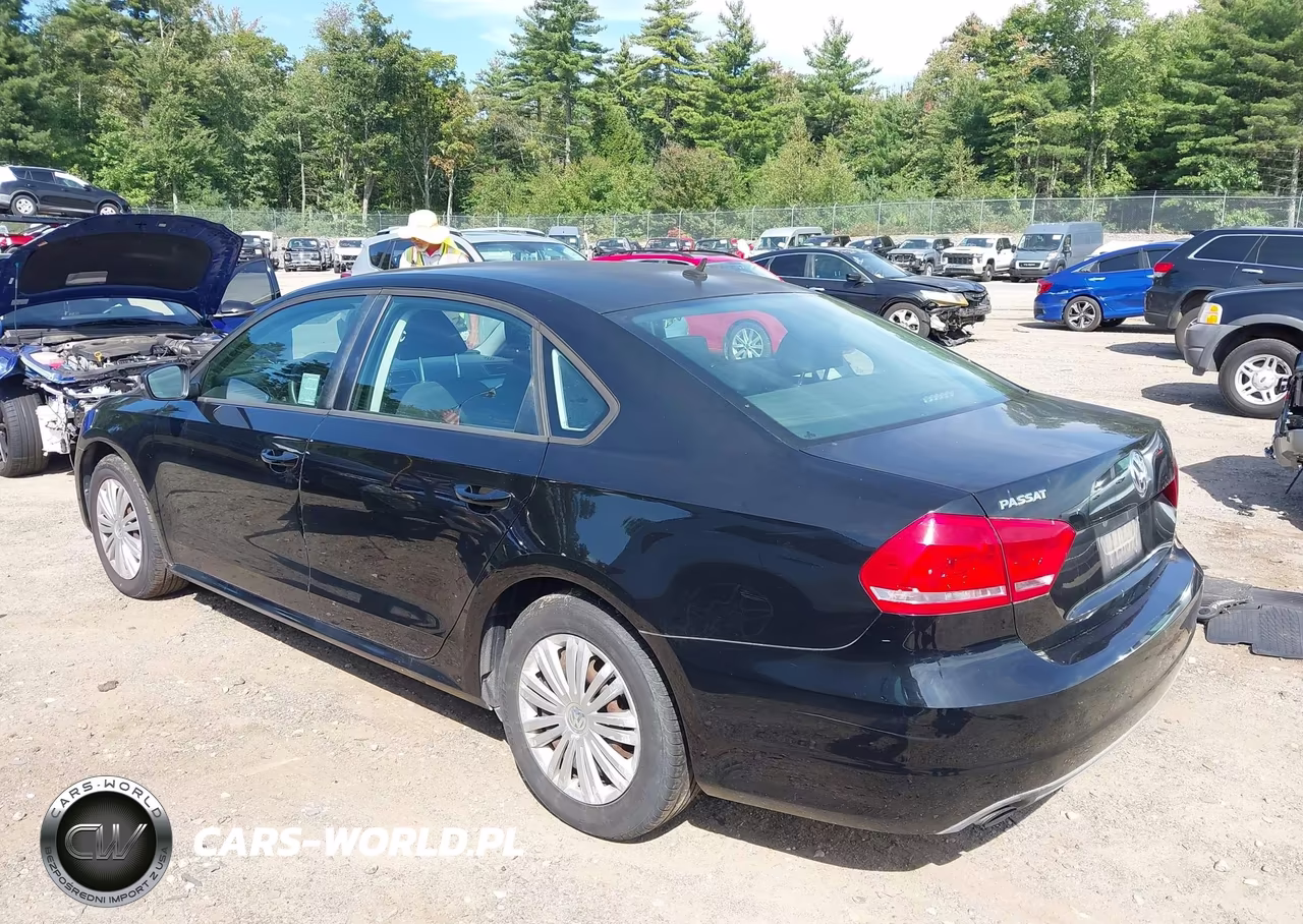 2014 Volkswagen Passat 1.8T S VIN:1VWAT7A37EC116408 - 3