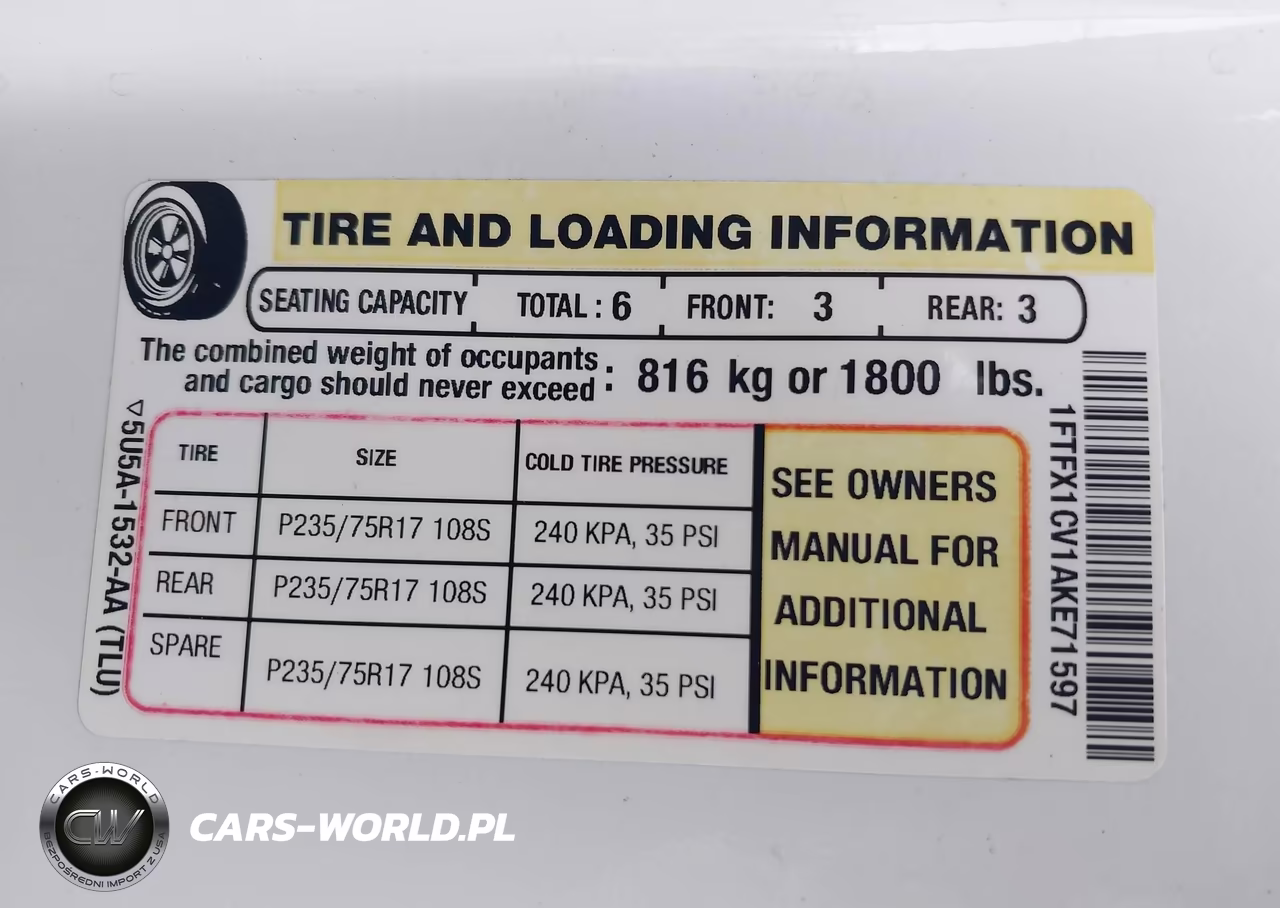 2010 Ford F-150 Fx2 Sport-Lariat-Xl-Xlt VIN:1FTFX1CV1AKE71597 - 9