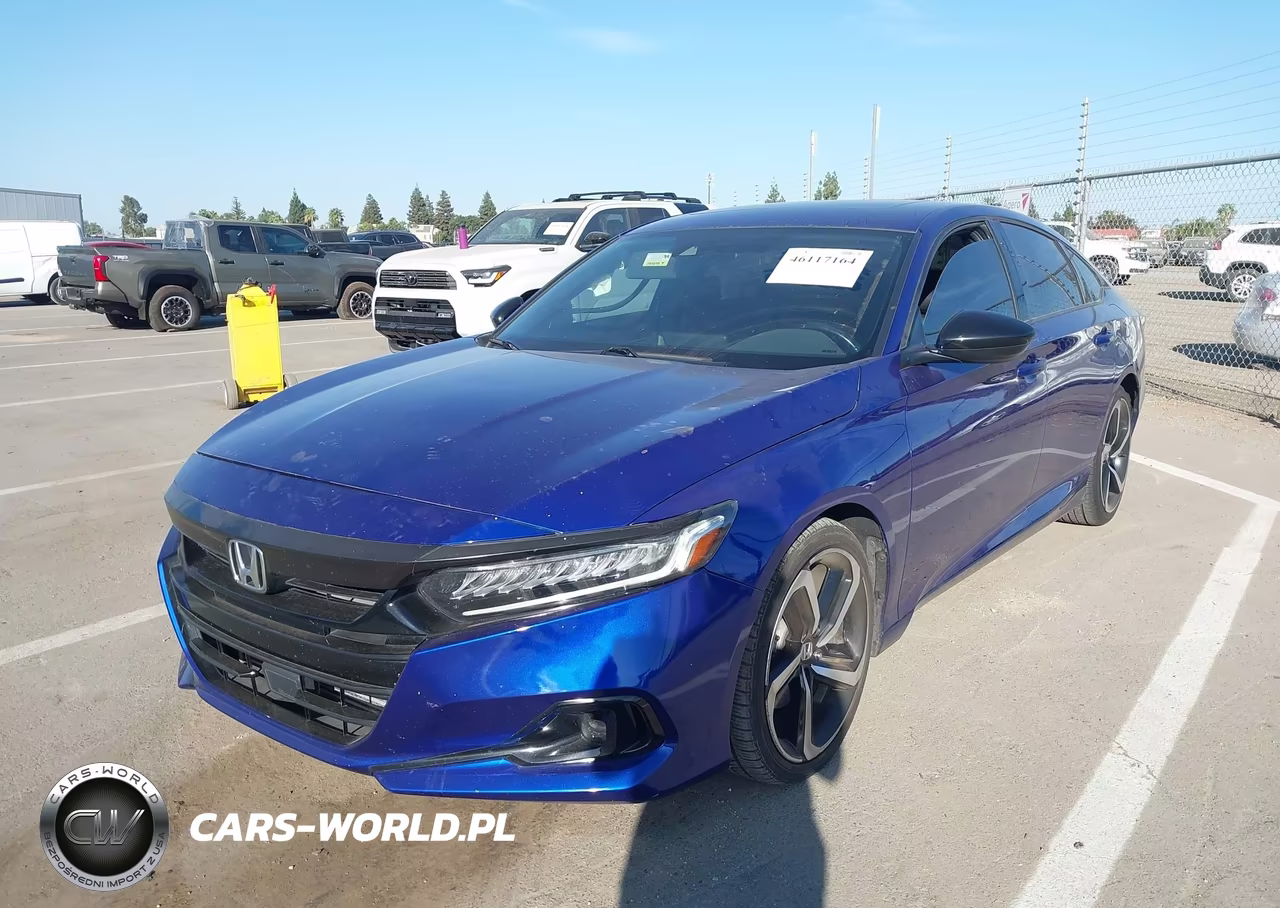 2021 Honda Accord Sport 2.0T VIN:1HGCV2F33MA014925 - 2