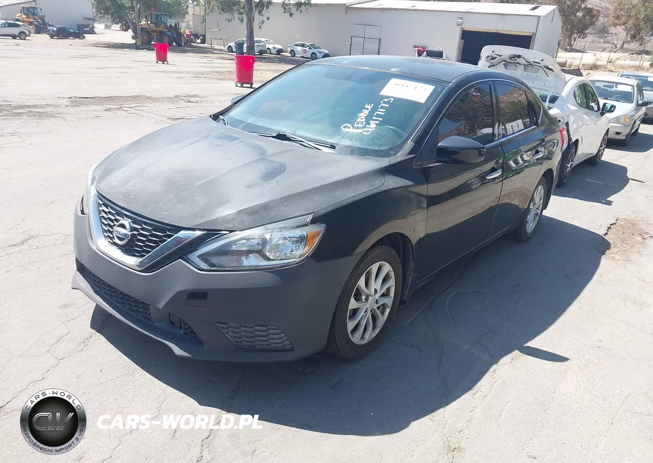 2018 Nissan Sentra Sv VIN:3N1AB7AP9JY228835 - 2
