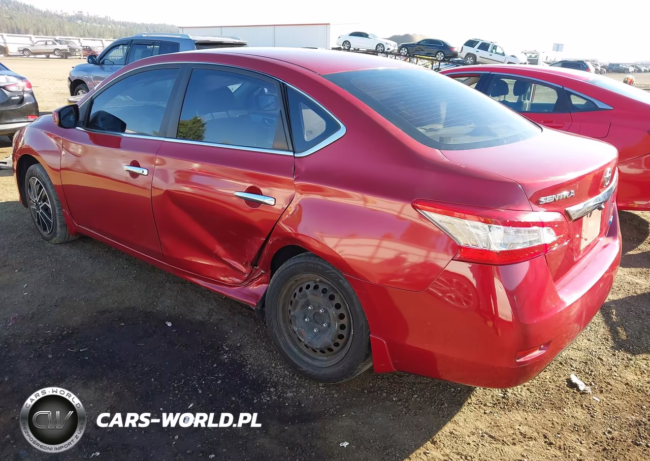 2014 Nissan Sentra S VIN:3N1AB7AP1EY331284 - 3